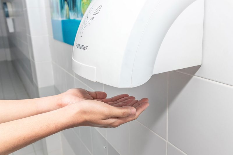 Public Hand Dryers Are Making You Sick